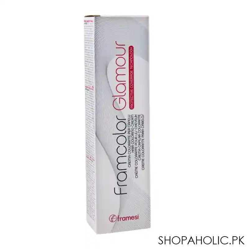 framesi framcolor glamour hair coloring cream, 7.56 medium blonde natural red main image