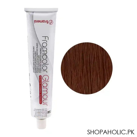 Framesi Framcolor Glamour Hair Coloring Cream, 7.64 Medium Milk Chocolate Blond - Main Image