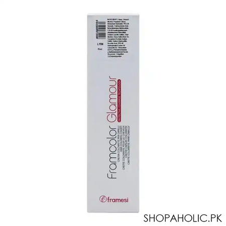 framesi framcolor glamour hair coloring cream, 8.12 light blonde natural ash image3