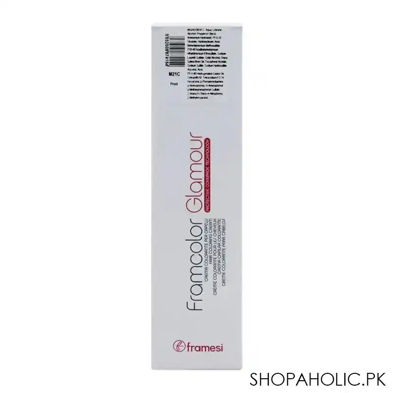 framesi framcolor glamour hair coloring cream, 8.36 sandy light blond image3