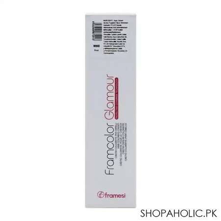 framesi framcolor glamour hair coloring cream, 9.12 very light blonde natural ash image3