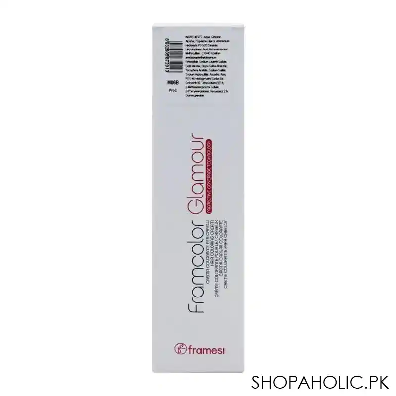 framesi framcolor glamour hair coloring cream, 9.12 very light blonde natural ash image3