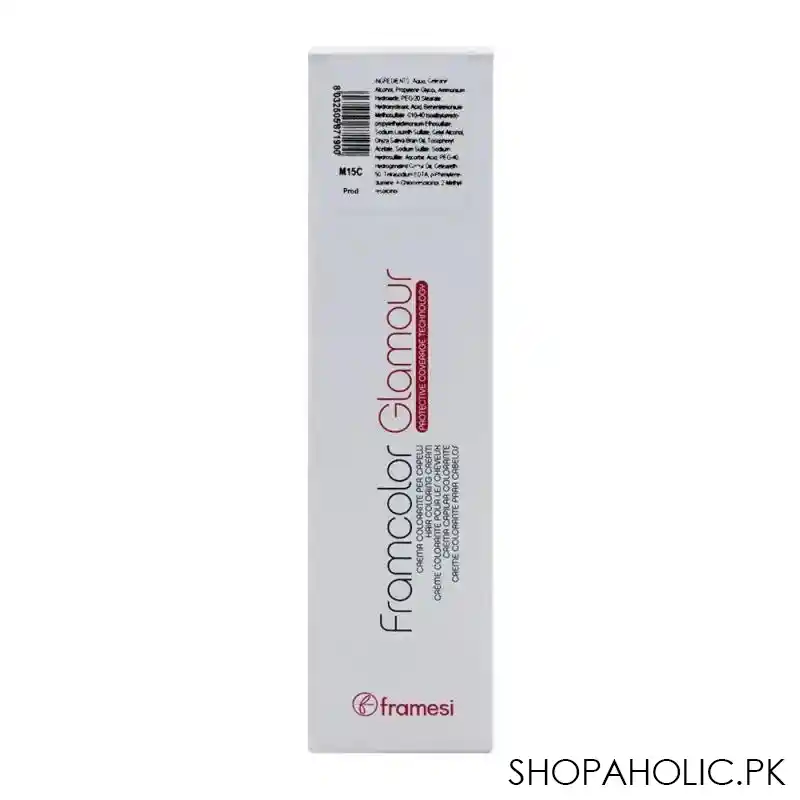 framesi framcolor glamour hair coloring cream, 9 very light blonde image3