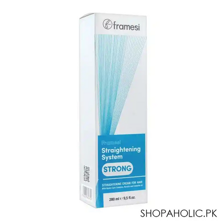 framesi straightening system hair straightening cream, strong, 280ml image2
