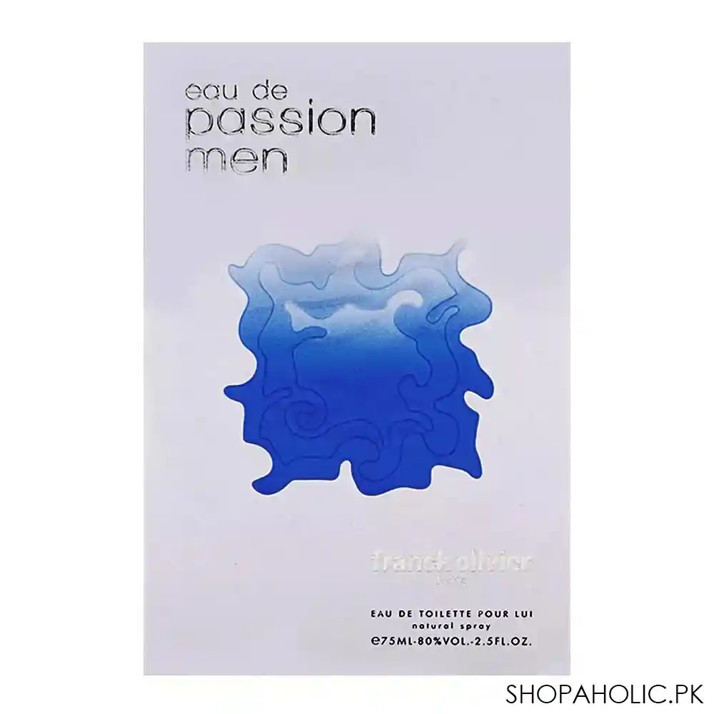 franck olivier eau de passion men eau de toilette 75ml image2