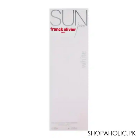 franck olivier sun java white for women eau de parfum 75ml image2