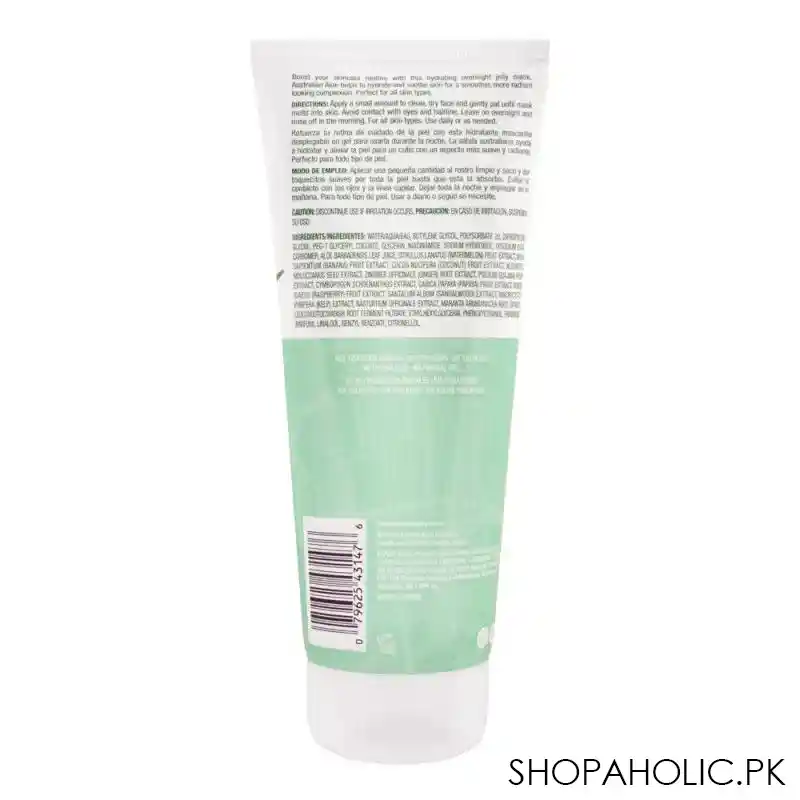 freeman australian aloe hydrating jelly mask, overnight mask for a morning glow, 175ml image2