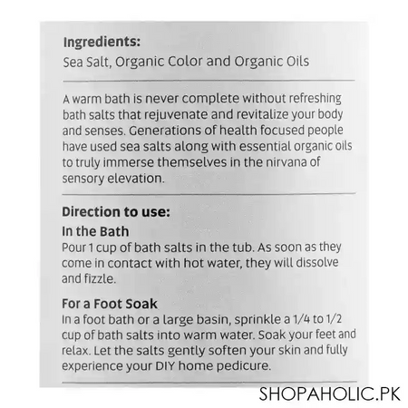 fresh street lemon & eucalyptus bath salt, 1000g image3