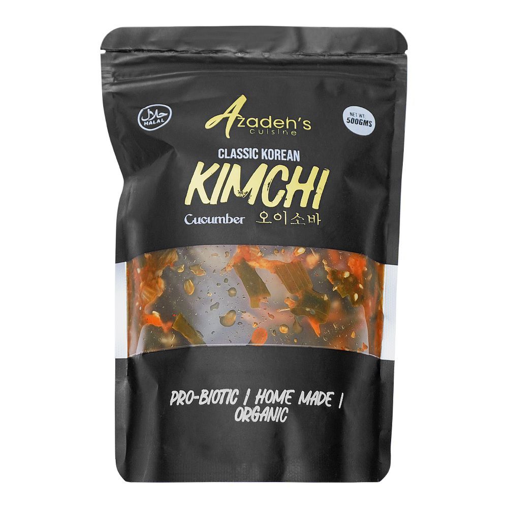 Azadeh's Cuisine Kimchi, Cucumber, 500g - Main Image