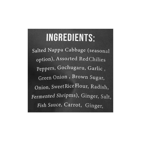Azadeh's Cuisine Kimchi, Napa Cabbage, 500g - Image 4