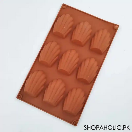 full silicone baking madeleine mold image2