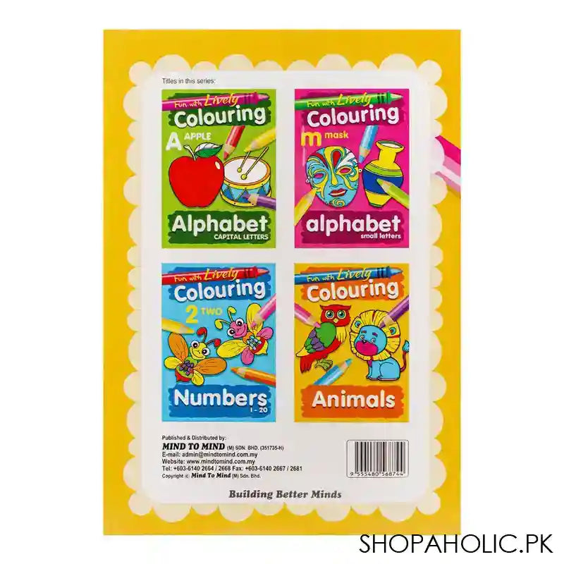 Fun With Lively Colouring Animals Book - Image 2