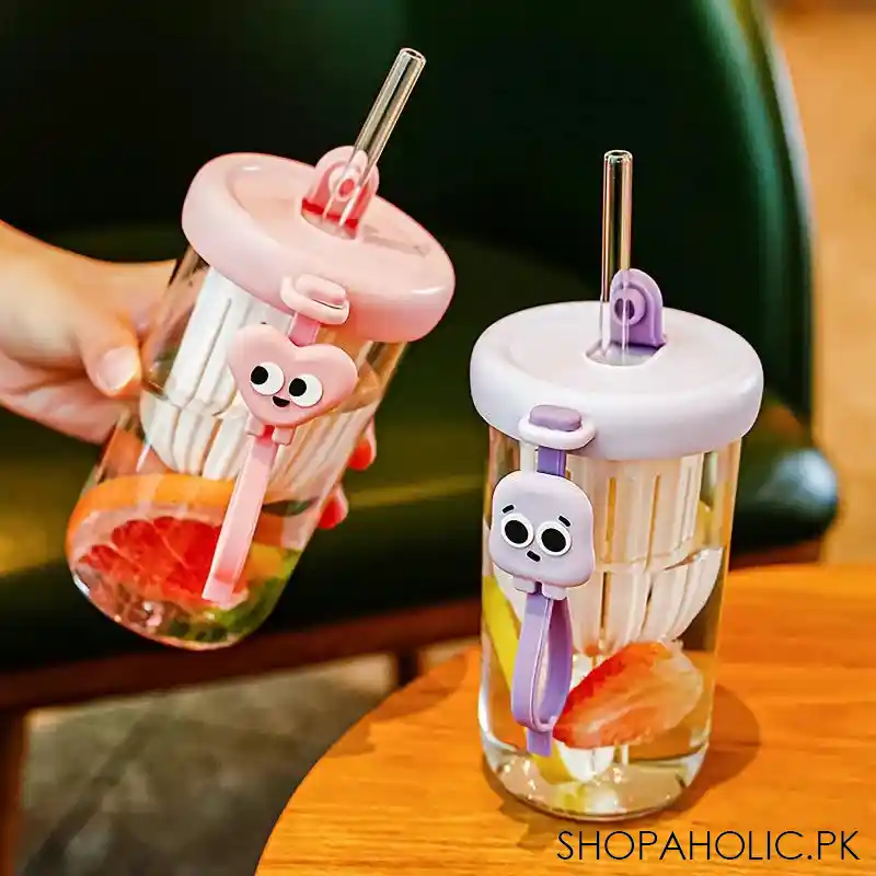 funny filter straw cup 500ml image2