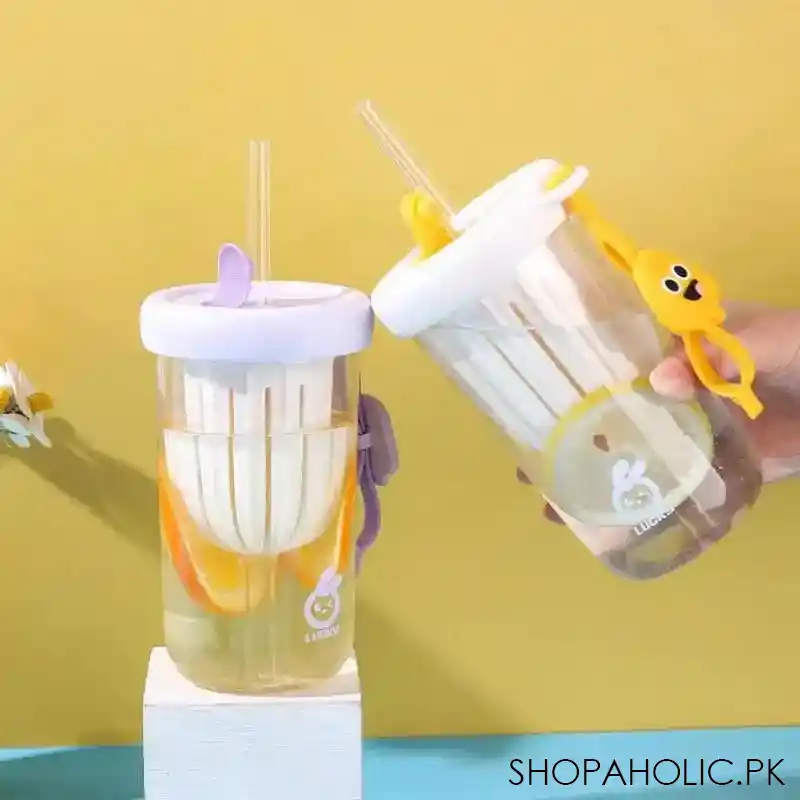 funny filter straw cup 500ml image5