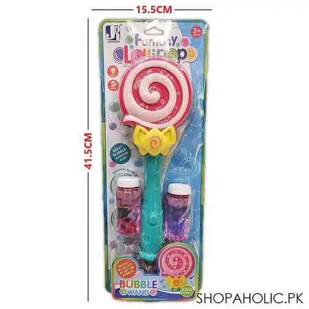 funny lollipop stick bubble wand for kids image4