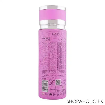 galaxy concept bella pour femme perfume body spray, for women, 200ml image2