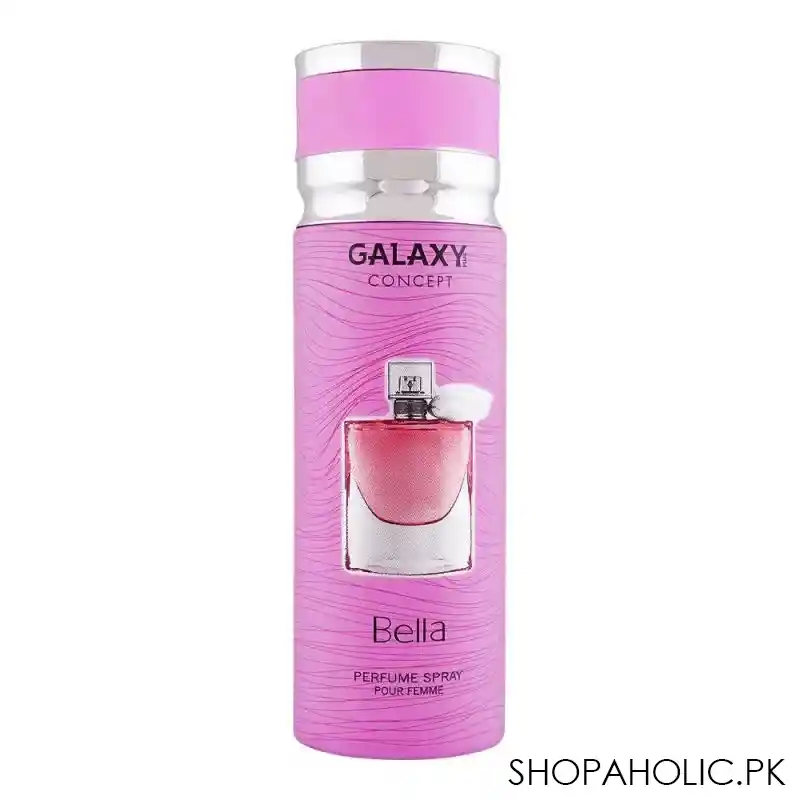 galaxy concept bella pour femme perfume body spray, for women, 200ml main image