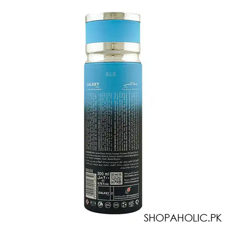 Galaxy Concept Blue Pour Homme Perfume Body Spray, For Men, 200ml - Image 2