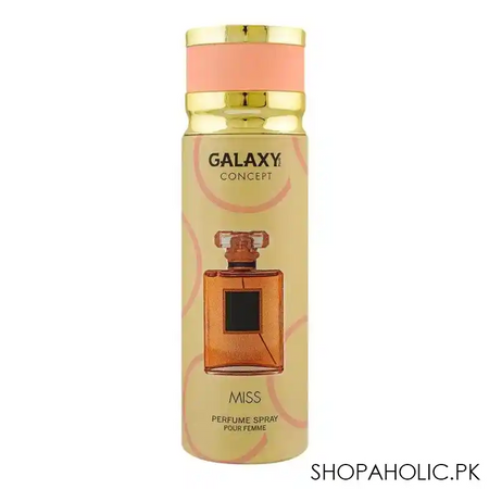 galaxy concept miss pour femme perfume body spray, for women, 200ml main image