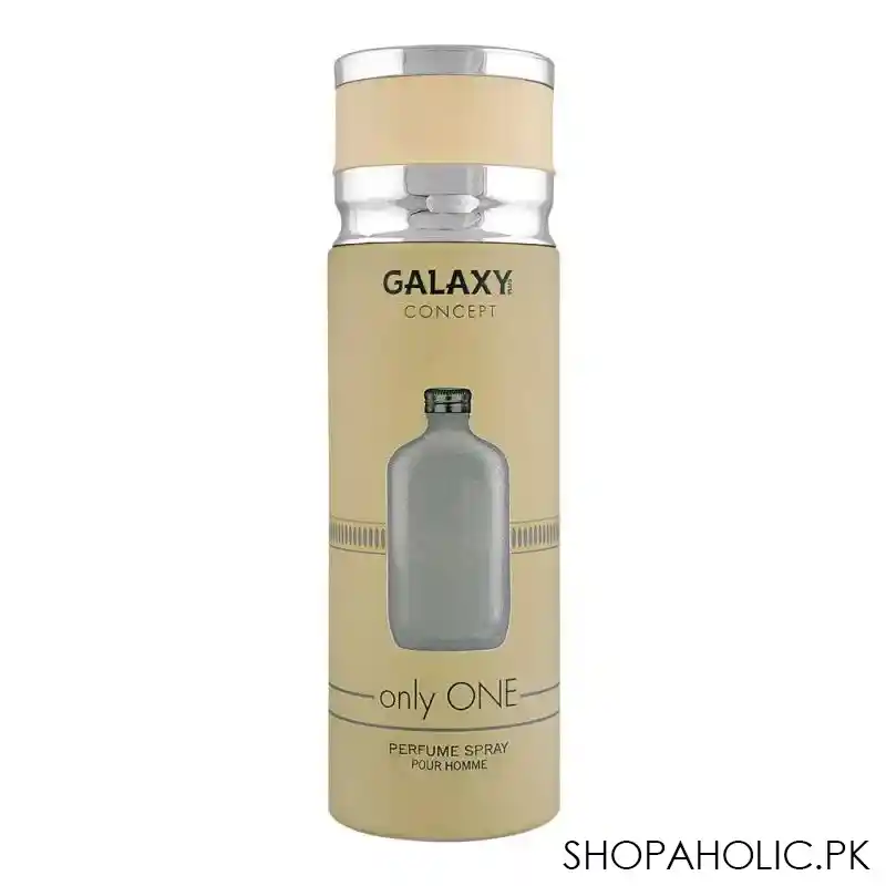 galaxy concept only one pour homme perfume body spray, for men, 200ml main image