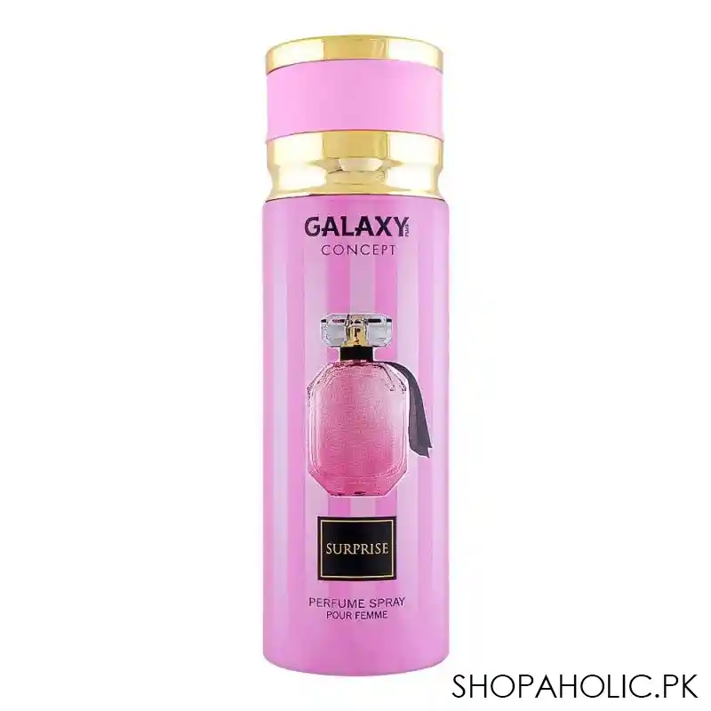 galaxy concept surprise pour femme perfume body spray, for women, 200ml main image