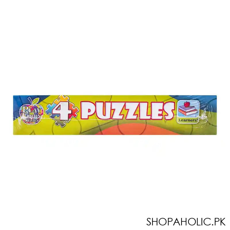 Gamex Cart 4 Puzzles Mix, For 3+ Years, 414-8530 - Image 3