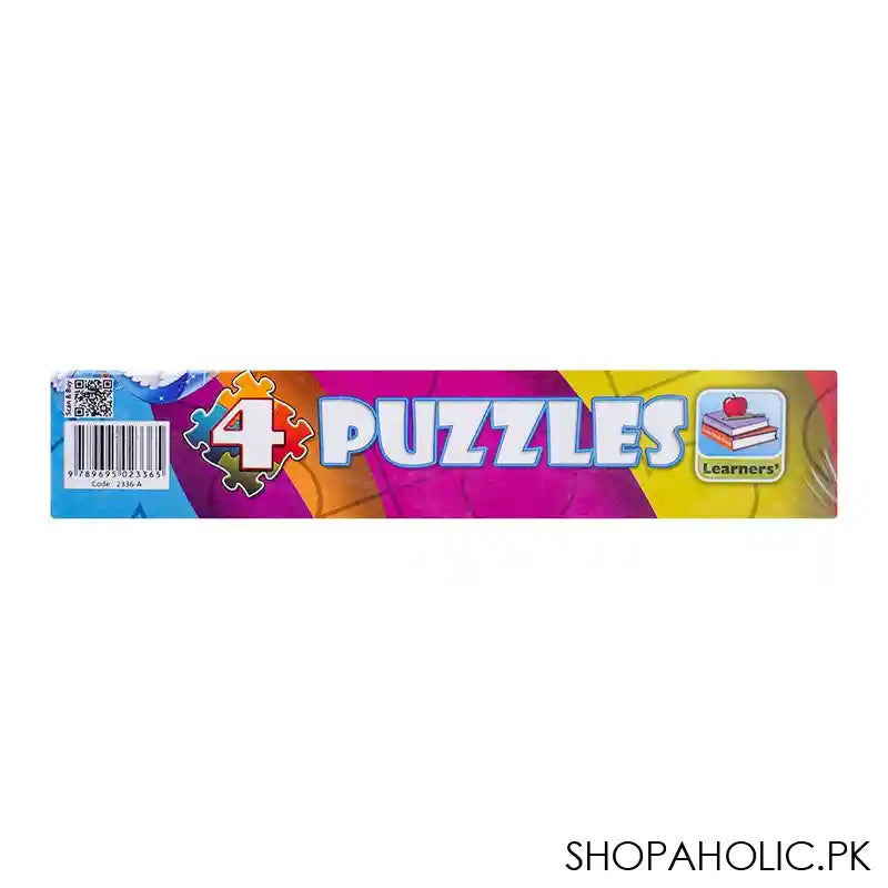 Gamex Cart 4 Puzzles Mix, For 3+ Years, 414-8530 - Image 4