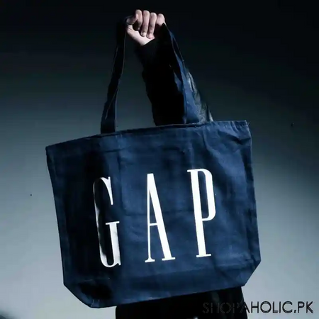 gap heavy canvas zipper tote bag image2