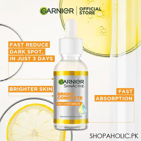 Garnier Bright Complete 30x Vitamin C Booster Serum 30ml - Image 2