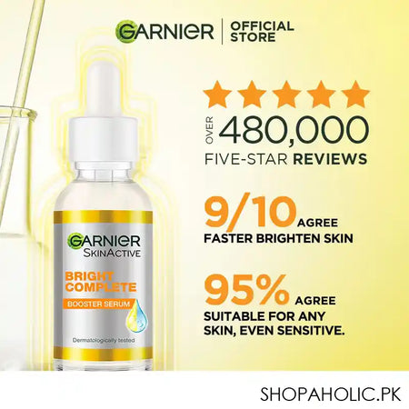 Garnier Bright Complete 30x Vitamin C Booster Serum 30ml - Image 5