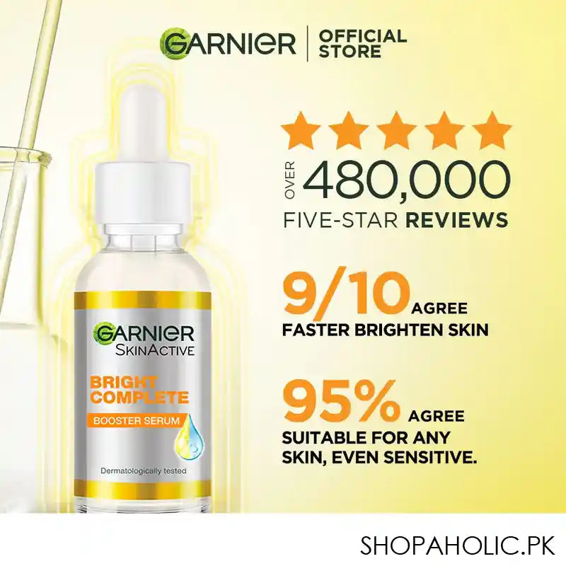 Garnier Bright Complete 30x Vitamin C Booster Serum 30ml - Image 5