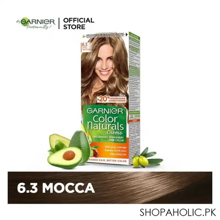 garnier color natural hair color 6.3 main image