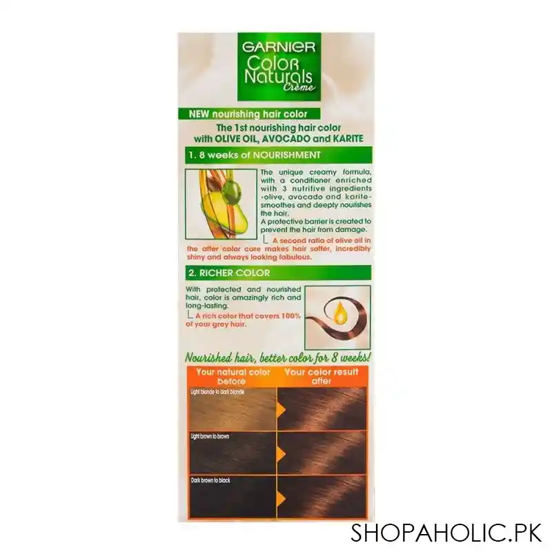 garnier color natural hair color 6.34 image2