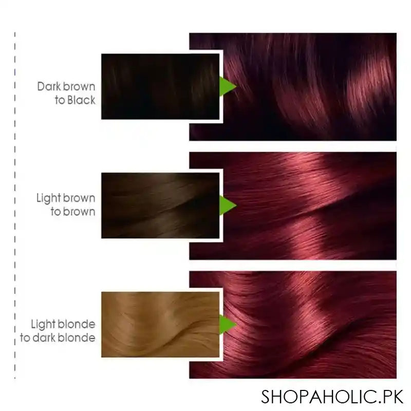 garnier color natural hair color 6.66 image5