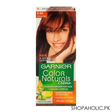 garnier color natural hair color 6.66 main image
