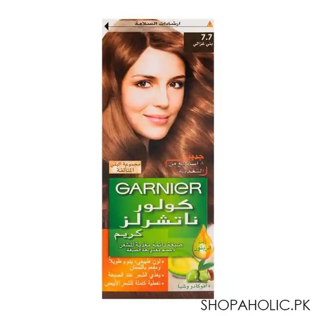 garnier color natural hair color 7.7 image2