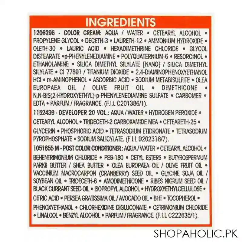 garnier color naturals creme hair colour, 2 soft black image4