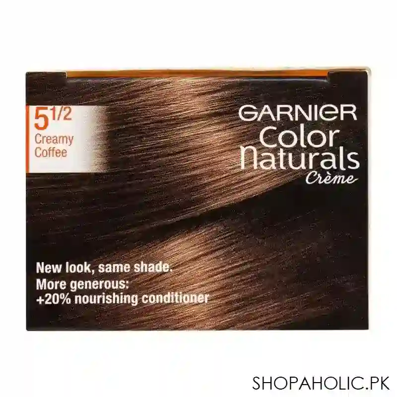 garnier color naturals creme hair colour, 5 1/2 creamy coffee image5
