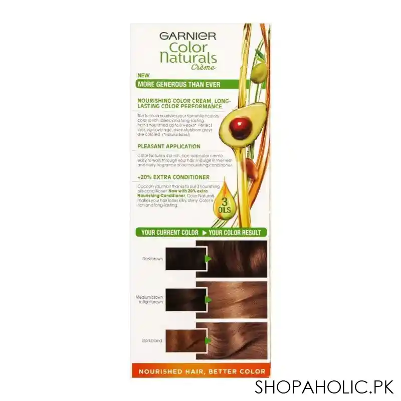 garnier color naturals creme hair colour, 7.1 naturals ash blond image2