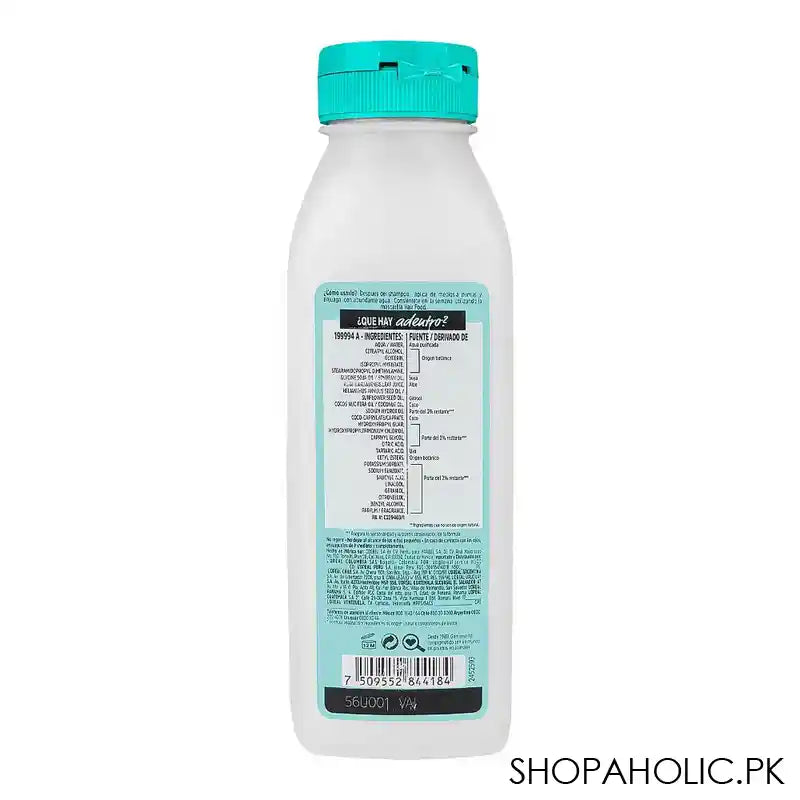 Garnier Fructis Aloe Vera Hydrated Hair Food Conditioner, Vegan, No Parabens & Artificial Colors, 300ml - Image 3