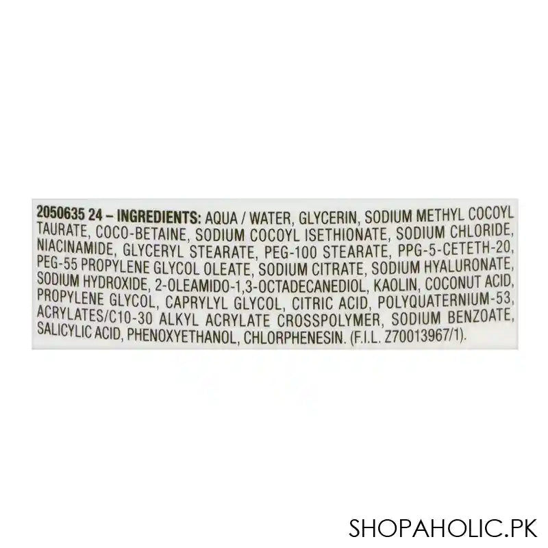 Garnier Skin Active HA Hydrating Deep Cleanser, Hyaluronic Acid+Clay, For All Skin Types, 250ml - Image 3
