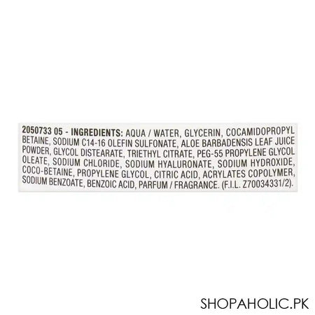 Garnier Skin Active Soothing Hyaluronic Aloe Cream Cleanser, PH Neutral, For Dehydrated Skin, 250ml - Image 2