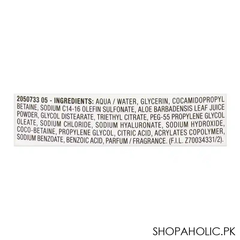 Garnier Skin Active Soothing Hyaluronic Aloe Cream Cleanser, PH Neutral, For Dehydrated Skin, 250ml - Image 2