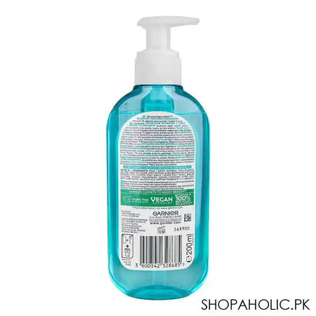 Garnier Skin Naturals Vitamin C Clarifying Wash, Cruelty Free, Vegan, 200ml - Image 3