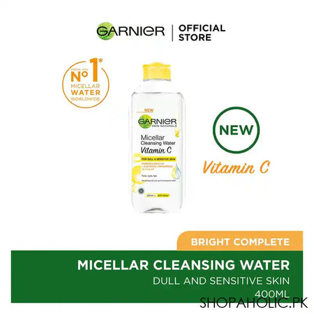 Garnier Skin Naturals Vitamin C Micellar Cleansing Water 400ml - Image 7