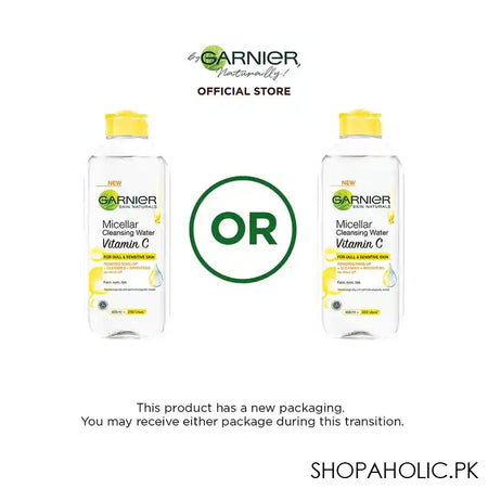 Garnier Skin Naturals Vitamin C Micellar Cleansing Water 400ml - Image 4