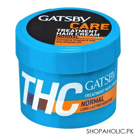 gatsby care treatment hair cream, normal, long lasting moisture, 250g main image