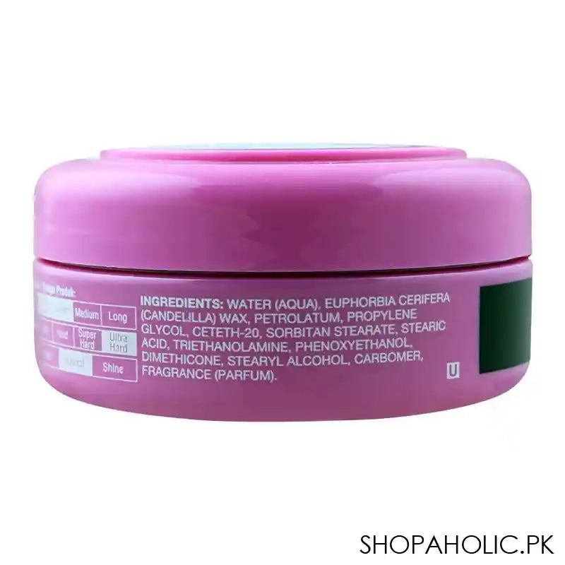 Gatsby Mohawk Firmed Ultimate & Shaggy Styling Hair Wax, 75gm - Image 3