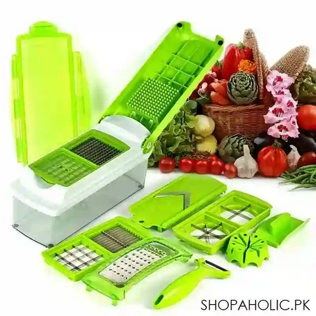 genius nicer dicer plus vegetable cutter and slicer image2