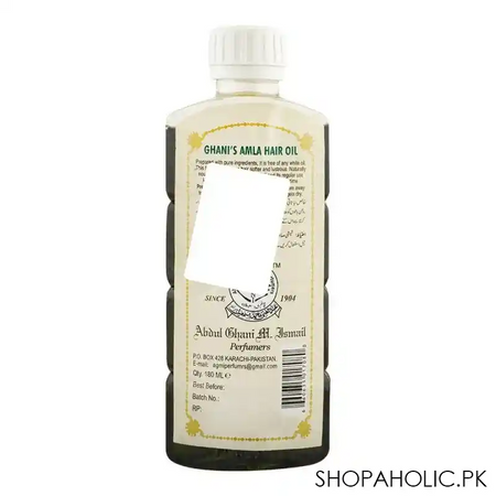 ghani's amla hair oil, 180ml image2